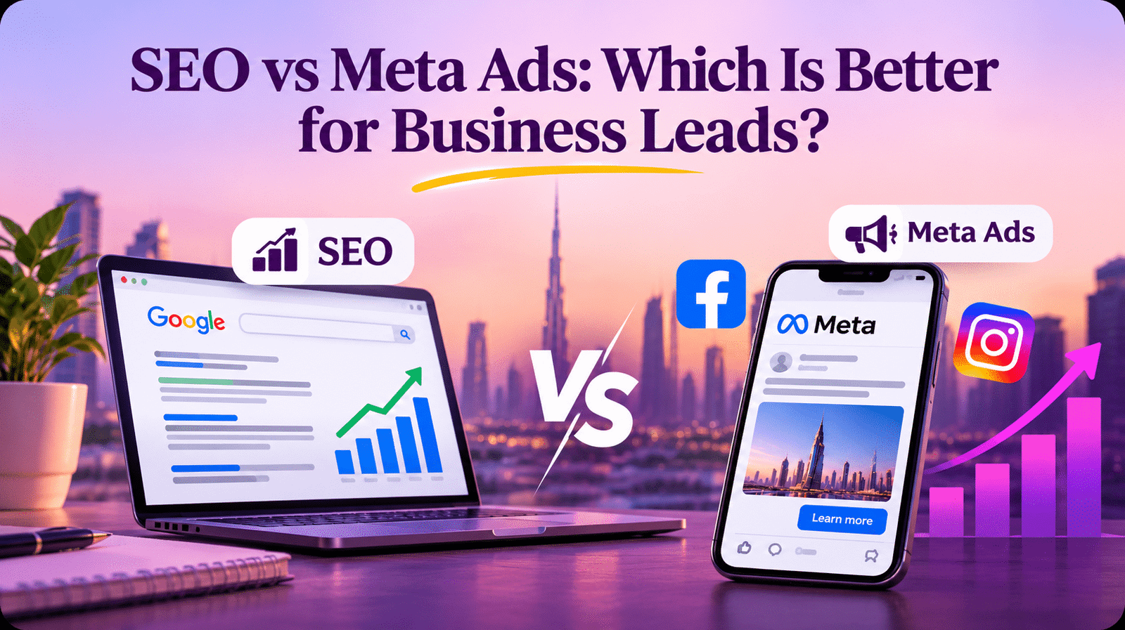 SEO vs Meta Ads: Which Is Better for Business Leads?